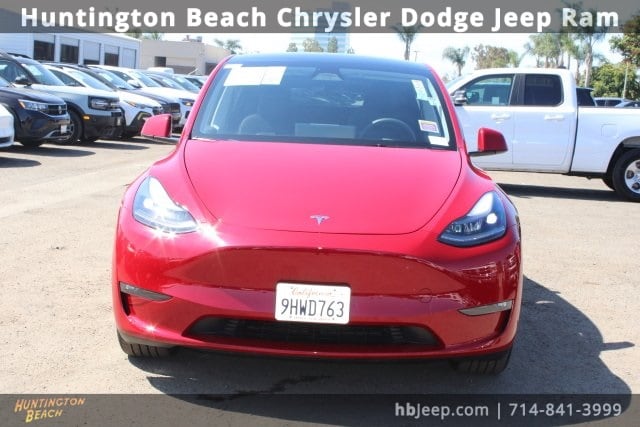 Used 2023 Tesla Model Y Long Range with VIN 7SAYGAEE3PF846551 for sale in Kansas City