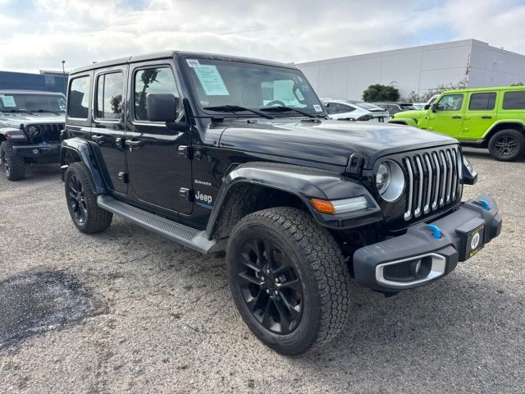 Used 2022 Jeep Wrangler Unlimited Sahara 4xe SUV
