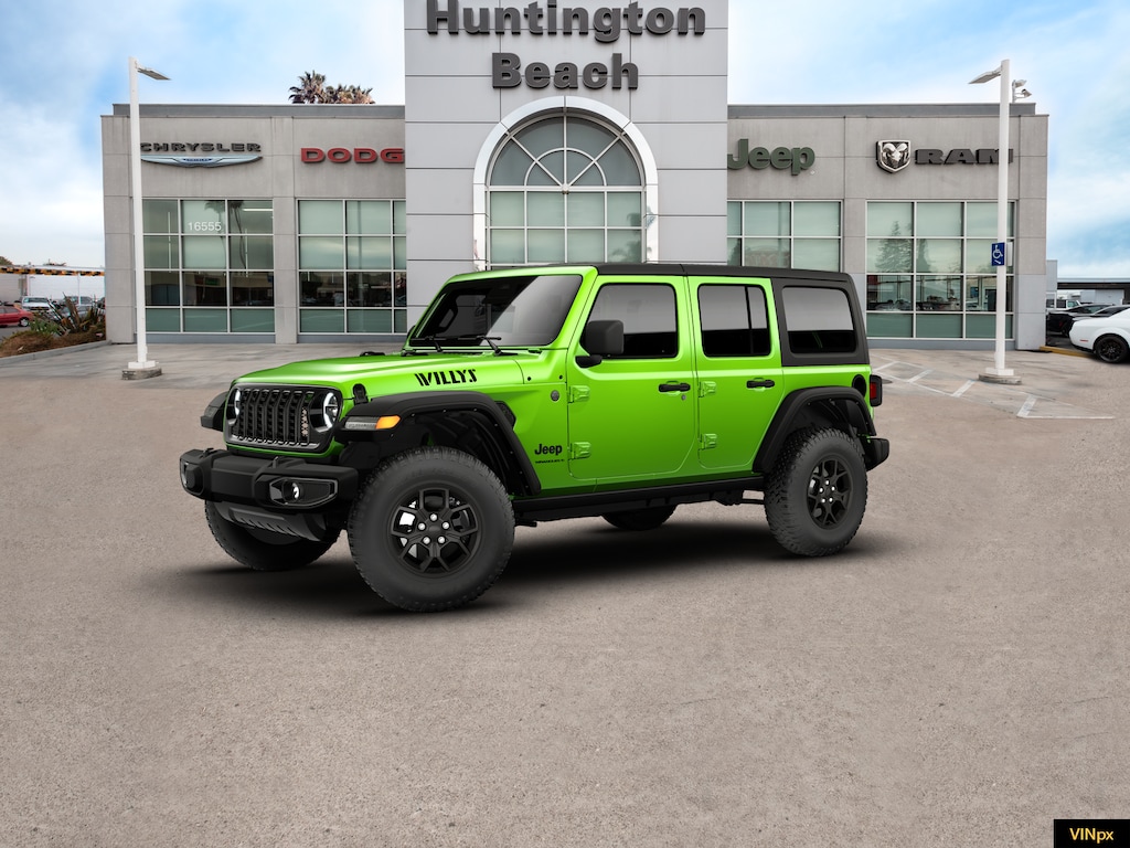 New 2026 Jeep Wrangler Willys 4x4 SUV