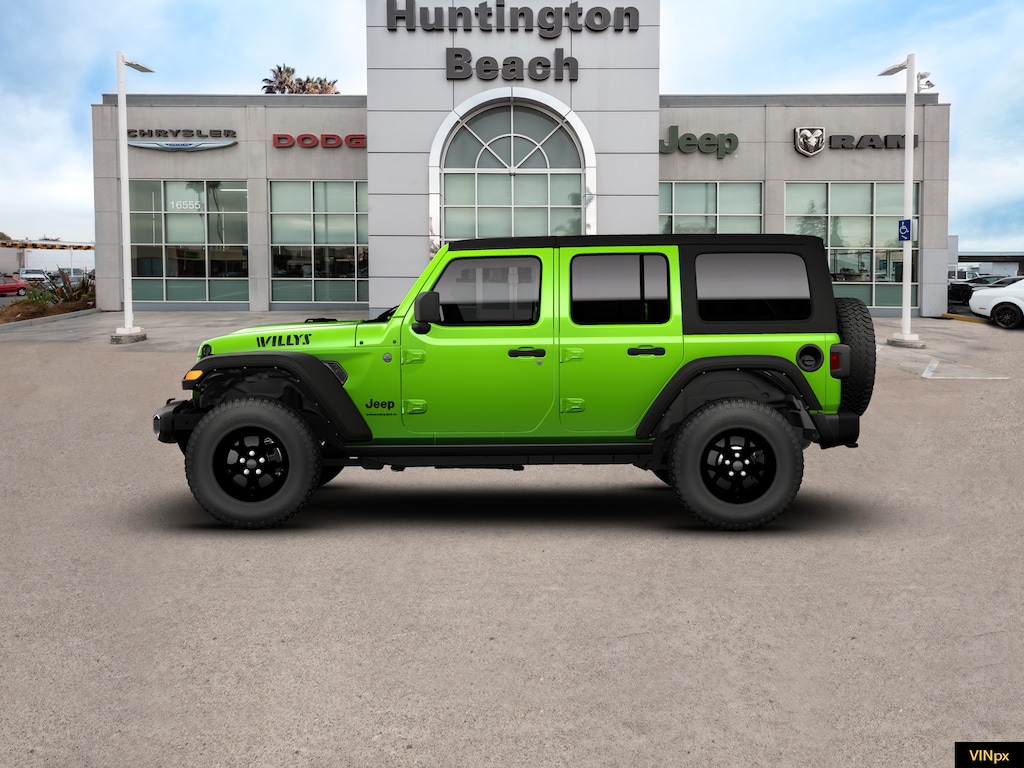 New 2026 Jeep Wrangler Willys 4x4 SUV