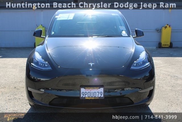 Used 2025 Tesla Model Y Long Range with VIN 7SAYGDEDXSF217127 for sale in Huntington Beach, CA