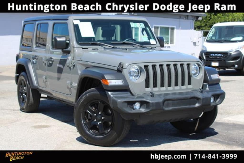 Used 2021 Jeep Wrangler Unlimited Sport S SUV
