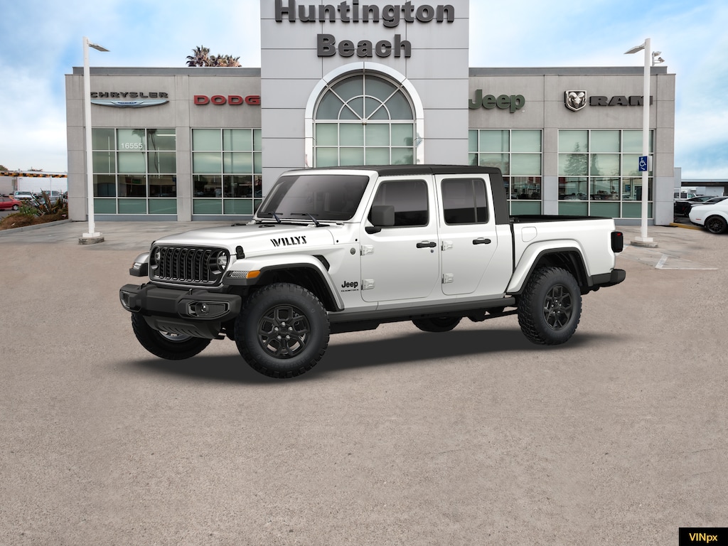 New 2026 Jeep Gladiator Willys 4x4 Truck Crew Cab