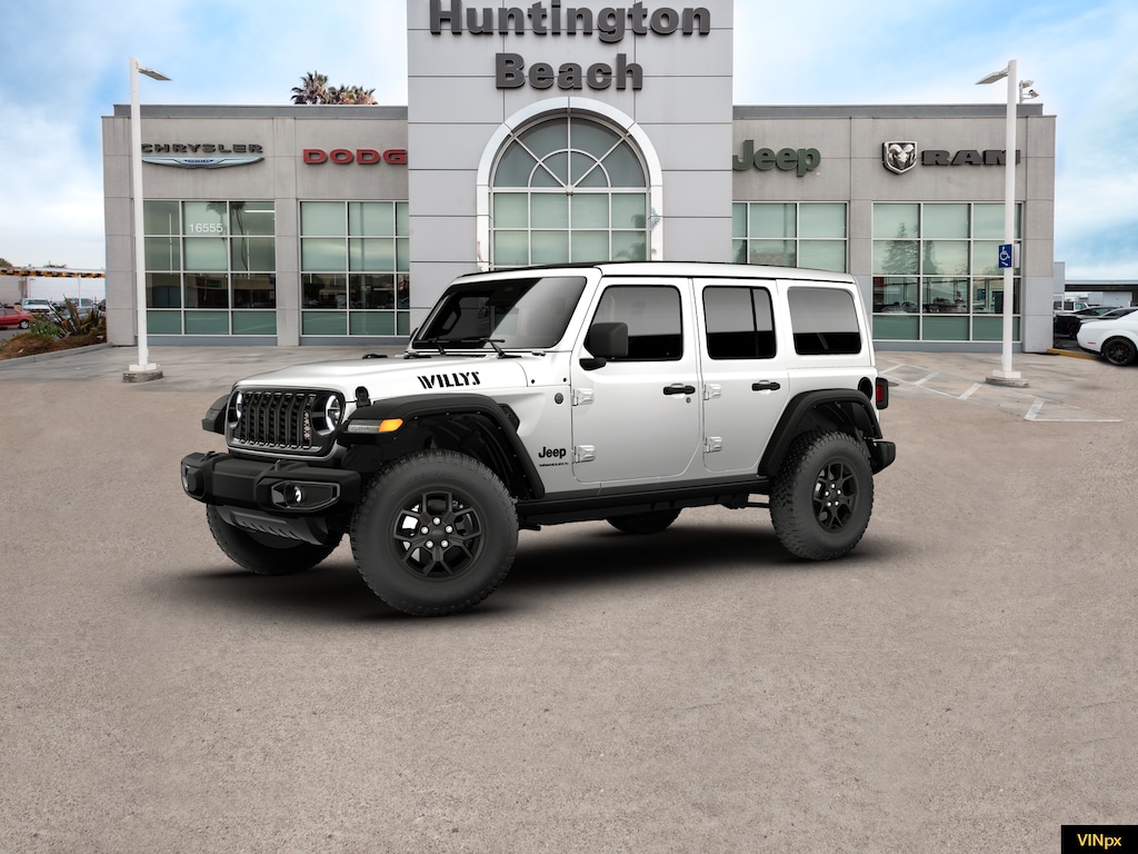 New 2026 Jeep Wrangler Willys 4x4 SUV