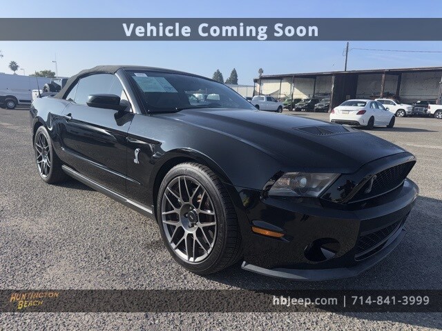 2012 Ford Mustang Shelby GT500 Convertible photo 3