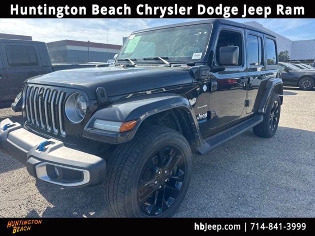 Used 2022 Jeep Wrangler Unlimited Sahara 4xe SUV