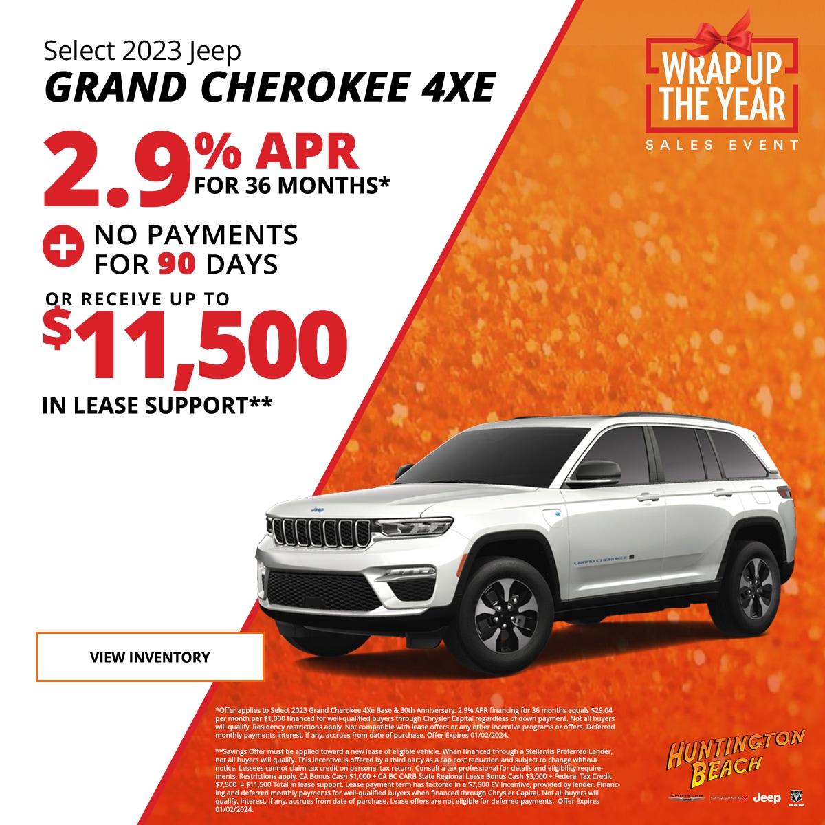 New Car Specials Jeep Rebates and Finance Offers Huntington Beach