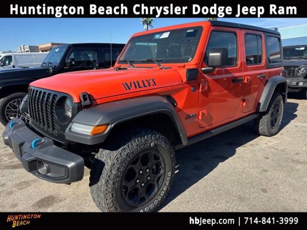 Used 2023 Jeep Wrangler Willys 4xe SUV