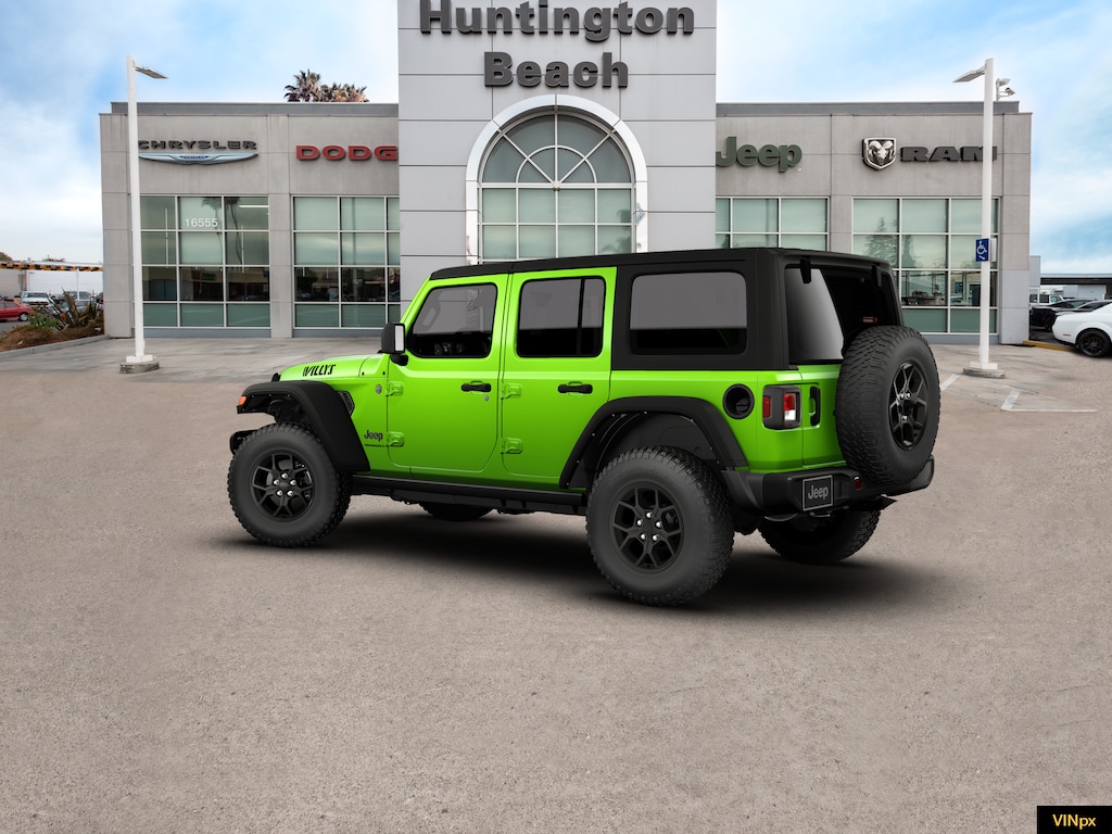 New 2026 Jeep Wrangler Willys 4x4 SUV