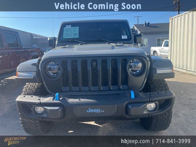 Used 2022 Jeep Wrangler Unlimited Rubicon 4XE with VIN 1C4JJXR63NW115021 for sale in Huntington Beach, CA