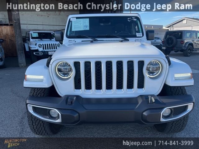 Used 2021 Jeep Wrangler Unlimited Sahara 4XE with VIN 1C4JJXP61MW734699 for sale in Huntington Beach, CA