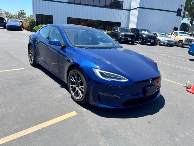 Used 2021 Tesla Model S Long Range Plus with VIN 5YJSA1E56MF444099 for sale in Huntington Beach, CA