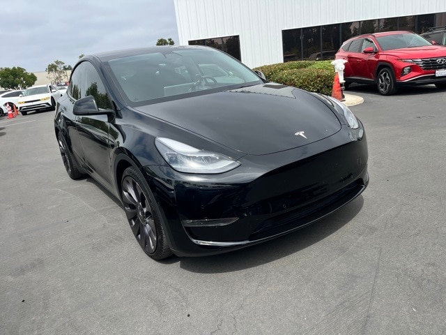 Used 2021 Tesla Model Y Performance with VIN 5YJYGDEFXMF257726 for sale in Northfield, Minnesota