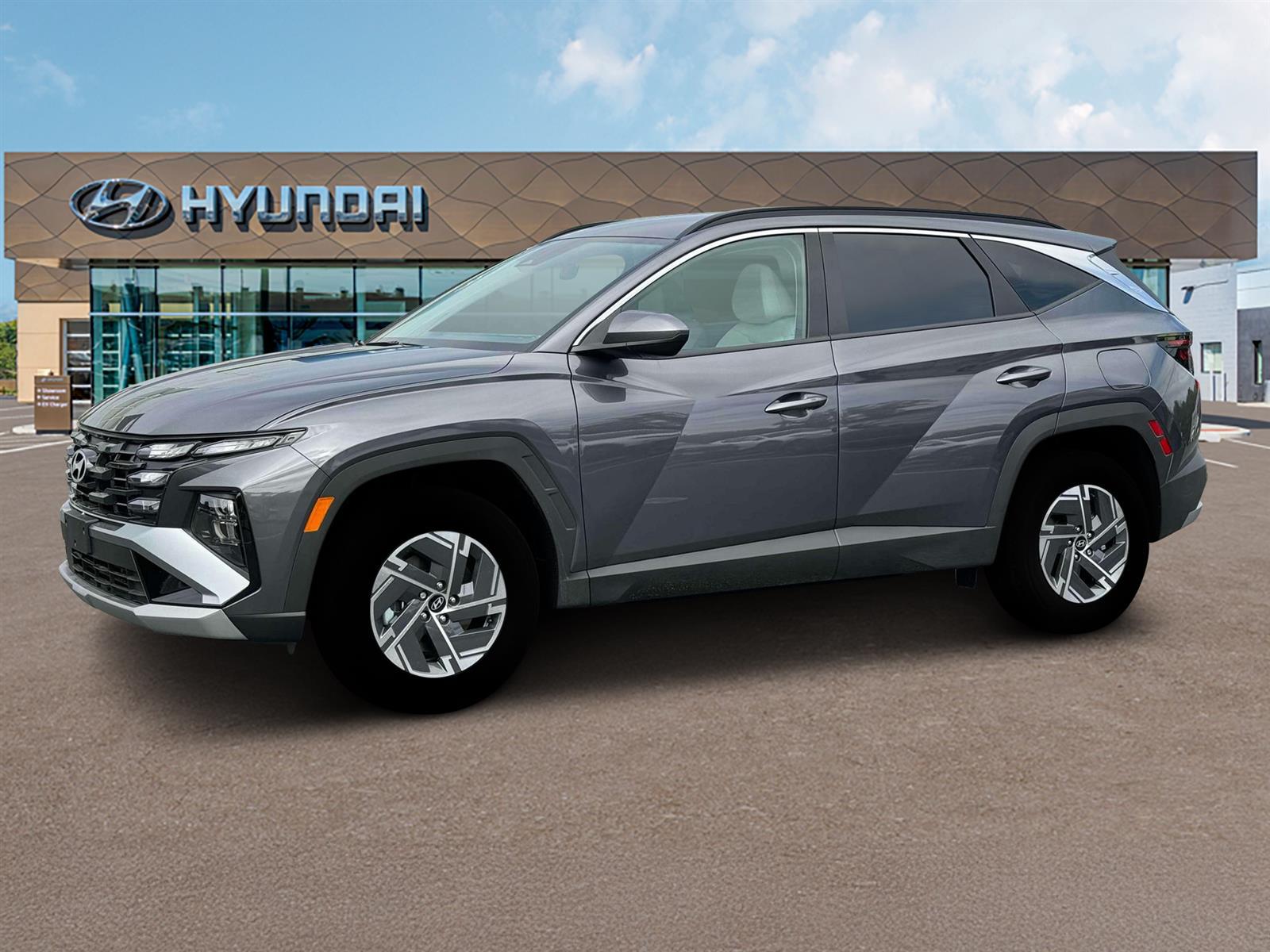 2025 Hyundai Tucson Hybrid Blue photo 2