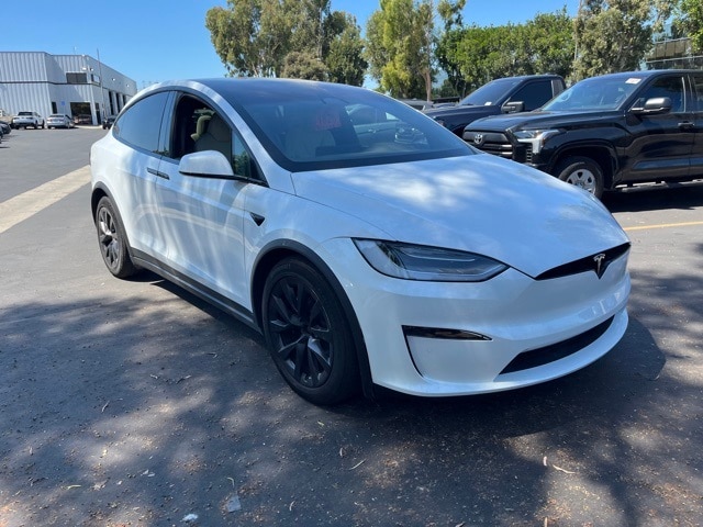 Used 2022 Tesla Model X Plaid with VIN 7SAXCBE62NF358825 for sale in Huntington Beach, CA