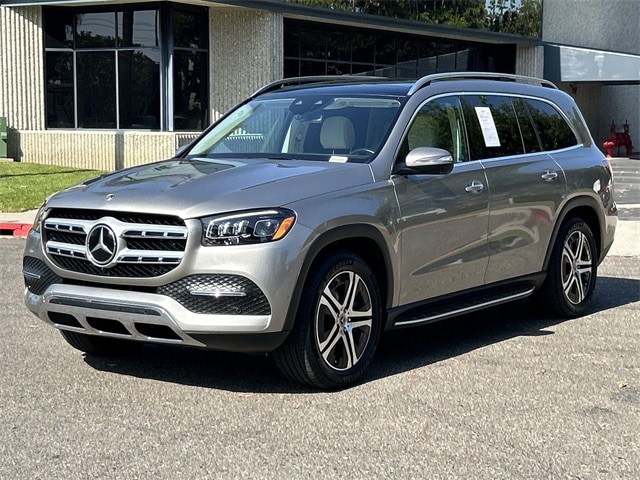 Used 2021 Mercedes-Benz GLS GLS450 with VIN 4JGFF5KE0MA566847 for sale in Huntington Beach, CA