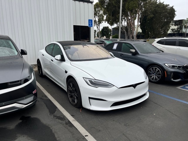 Used 2021 Tesla Model S Long Range Plus with VIN 5YJSA1E55MF443445 for sale in Huntington Beach, CA