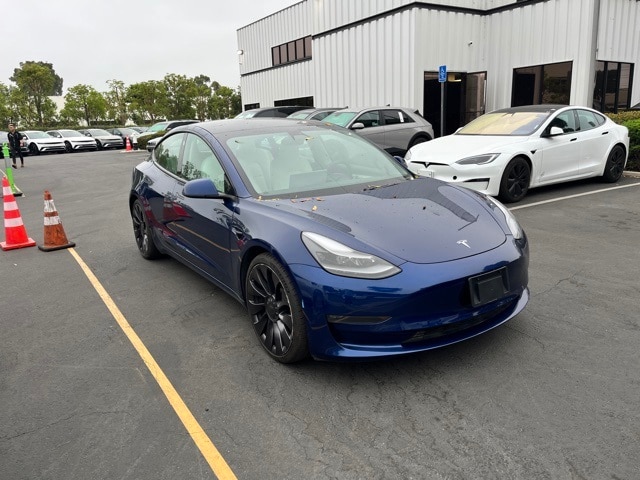 Used 2021 Tesla Model 3 Base with VIN 5YJ3E1EC3MF055850 for sale in Huntington Beach, CA