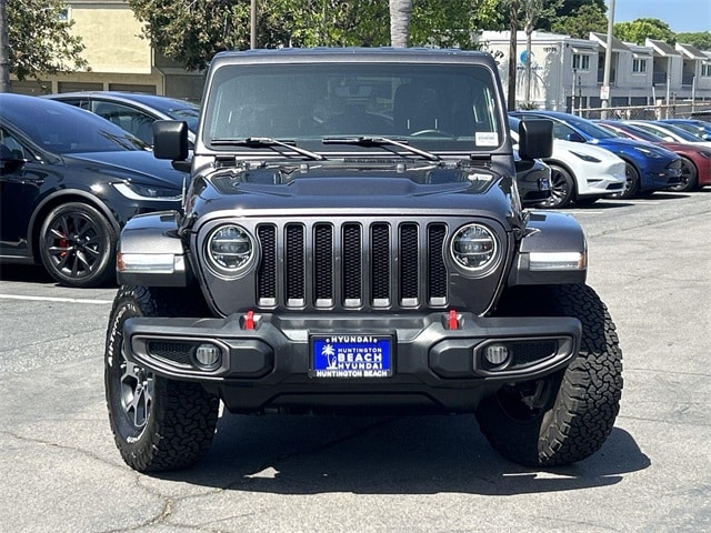 Used 2021 Jeep Wrangler Unlimited Rubicon with VIN 1C4HJXFG1MW594338 for sale in Huntington Beach, CA