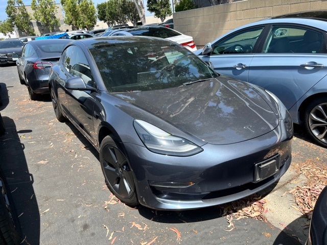 Used 2022 Tesla Model 3 Base with VIN 5YJ3E1EA5NF107253 for sale in Huntington Beach, CA