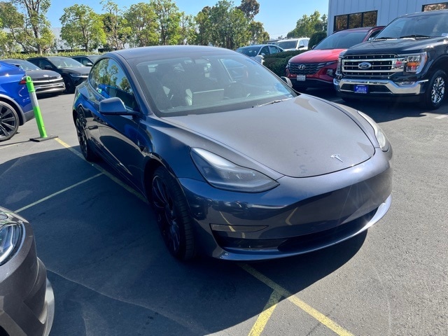 Used 2021 Tesla Model 3 Base with VIN 5YJ3E1EC9MF094233 for sale in Huntington Beach, CA