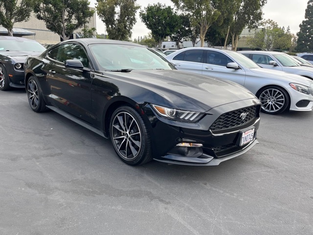 Used 2017 Ford Mustang EcoBoost with VIN 1FA6P8TH8H5225275 for sale in Huntington Beach, CA