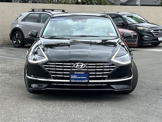 Certified 2023 Hyundai Sonata Hybrid SEL with VIN KMHL34JJXPA082130 for sale in Huntington Beach, CA