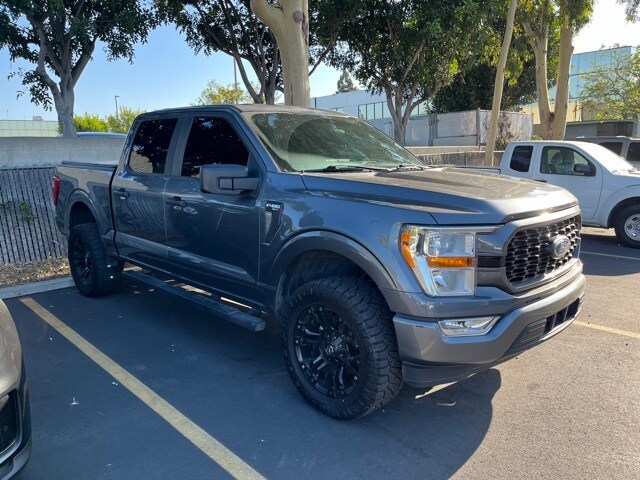 Used 2021 Ford F-150 XL with VIN 1FTEW1CP4MFA70753 for sale in Huntington Beach, CA