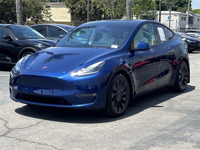 Used 2021 Tesla Model Y Performance with VIN 5YJYGDEF0MF259260 for sale in Huntington Beach, CA