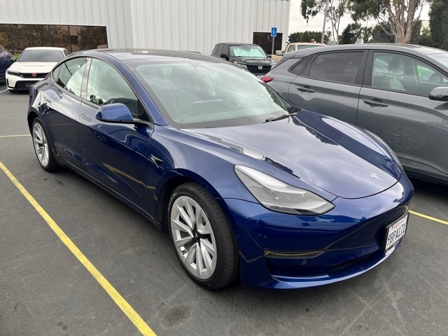 Used 2022 Tesla Model 3 Base with VIN 5YJ3E1EA8NF248723 for sale in Huntington Beach, CA
