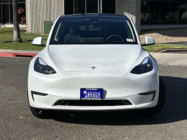 Used 2024 Tesla Model Y Long Range with VIN 7SAYGDED3RF163695 for sale in Huntington Beach, CA