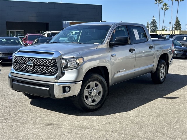 Used 2021 Toyota Tundra SR5 with VIN 5TFEY5F14MX273841 for sale in Huntington Beach, CA