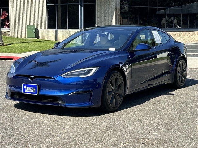Used 2021 Tesla Model S Long Range Plus with VIN 5YJSA1E56MF444099 for sale in Huntington Beach, CA