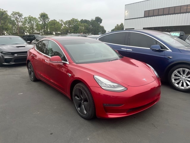 Used 2018 Tesla Model 3 Long Range with VIN 5YJ3E1EA1JF159537 for sale in Huntington Beach, CA