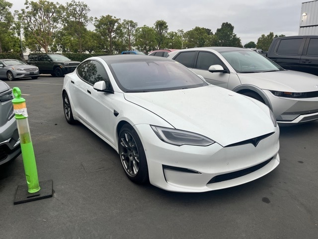 Used 2021 Tesla Model S Plaid with VIN 5YJSA1E65MF449660 for sale in Huntington Beach, CA