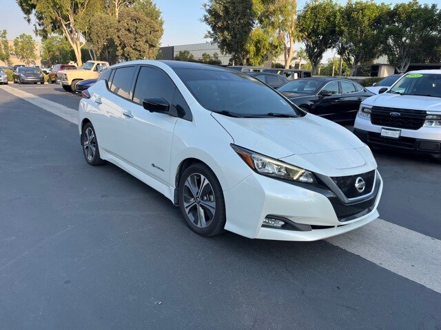 Used 2019 Nissan Leaf SL with VIN 1N4AZ1CP1KC308326 for sale in Huntington Beach, CA