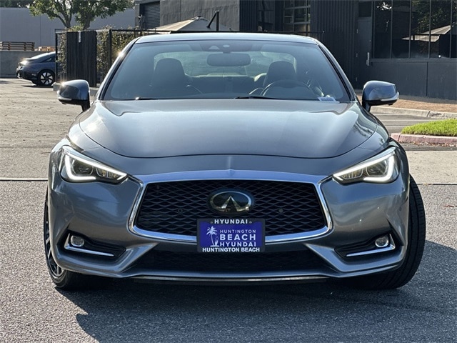 Used 2021 INFINITI Q60 Coupe LUXE with VIN JN1EV7KK4MM410526 for sale in Huntington Beach, CA