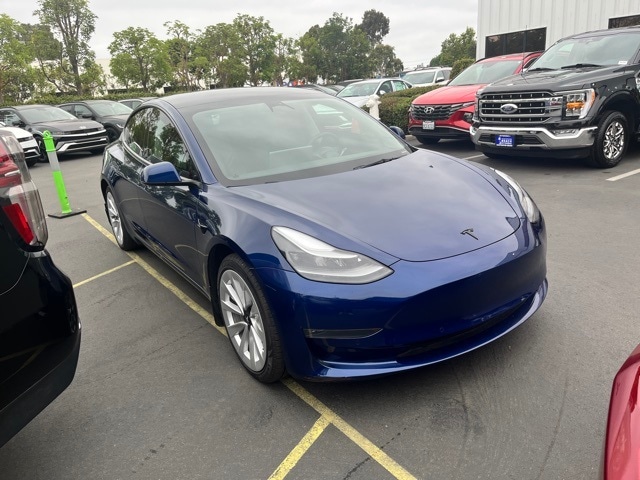 Used 2022 Tesla Model 3 Long Range with VIN 5YJ3E1EBXNF264964 for sale in Huntington Beach, CA