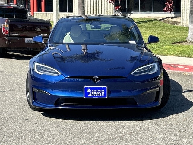 Used 2021 Tesla Model S Long Range Plus with VIN 5YJSA1E56MF444099 for sale in Huntington Beach, CA