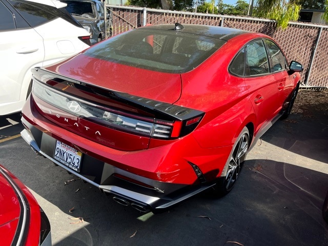 Certified 2024 Hyundai Sonata N Line with VIN KMHL54JC0RA362220 for sale in Huntington Beach, CA
