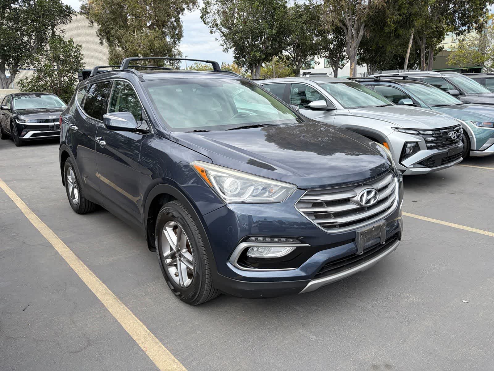 Used 2018 Hyundai Santa Fe Sport with VIN 5XYZU3LB9JG521191 for sale in Huntington Beach, CA