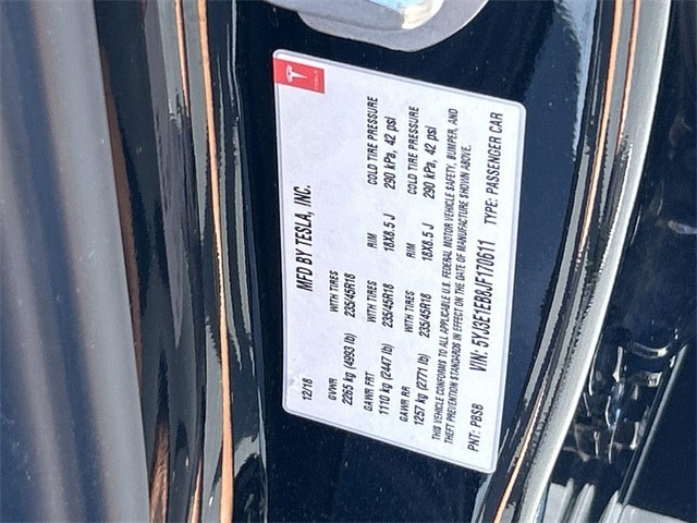 Thumbnail: 2018 Tesla Model 3 - 37