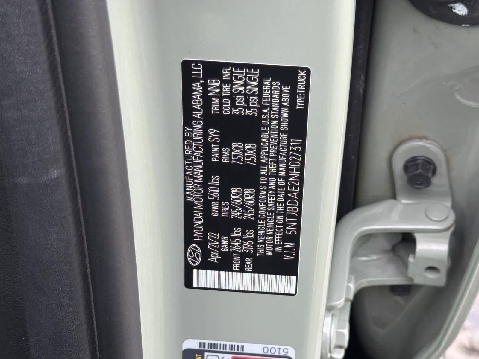 Thumbnail: 2022 Hyundai Santa Cruz - 9