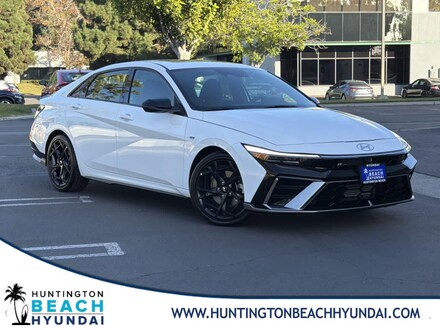 Featured pre-owned 2025 Hyundai Elantra N Line Sedan for sale near you in Huntington Beach, CA