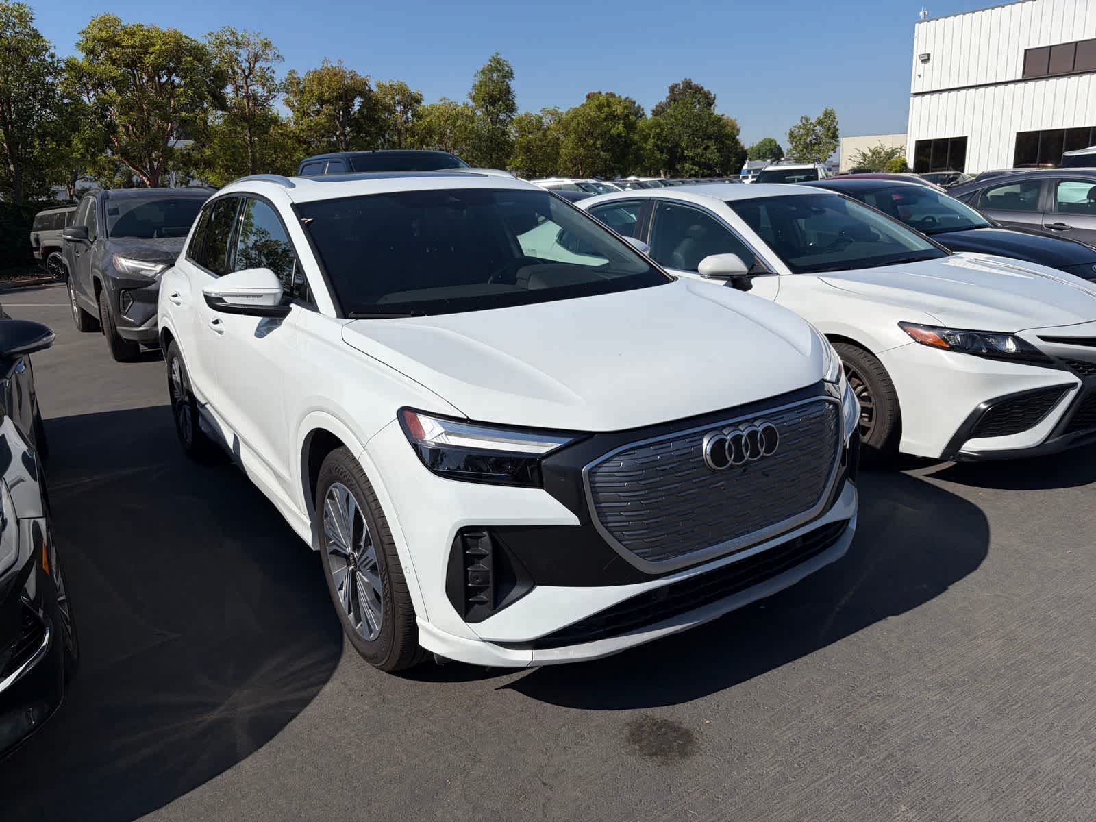 Used 2023 Audi Q4 e-tron Premium Plus with VIN WA1BCBFZ0PP028846 for sale in Huntington Beach, CA
