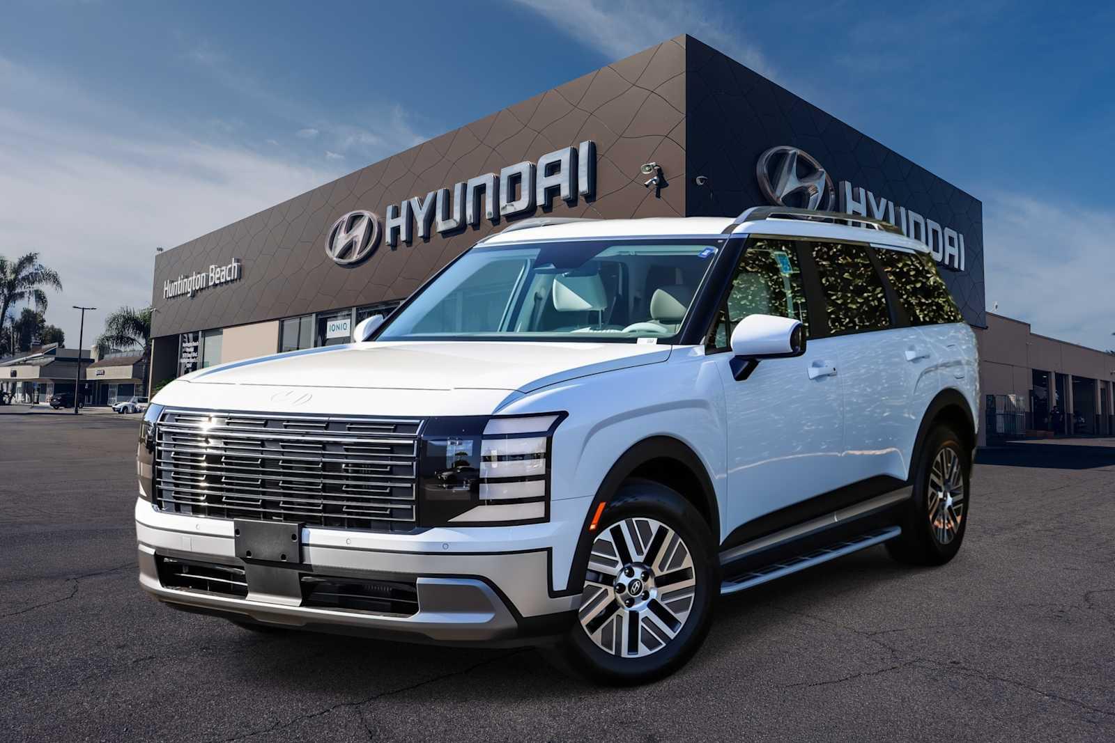 New 2027 Hyundai Palisade Hybrid Blue SEL 7P SUV for sale near you in Huntington Beach, CA