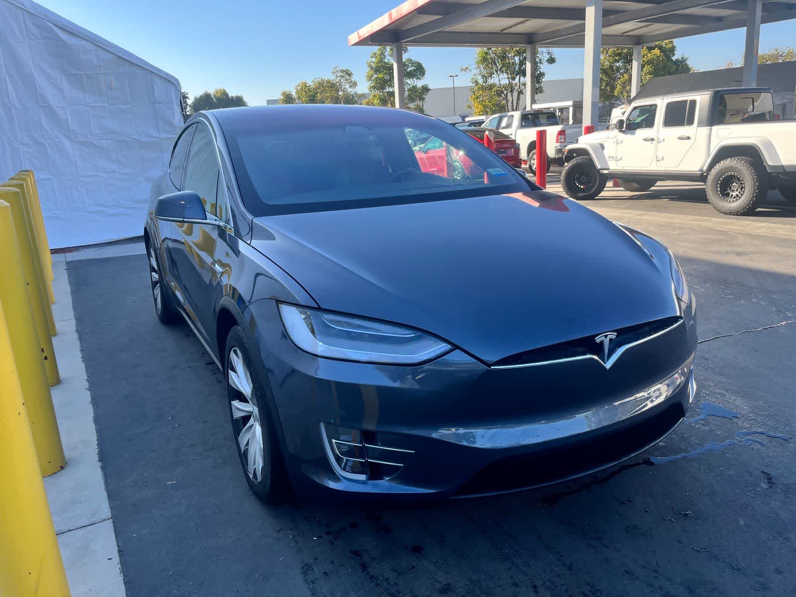 Used 2020 Tesla Model X Long Range with VIN 5YJXCAE2XLF237221 for sale in Huntington Beach, CA