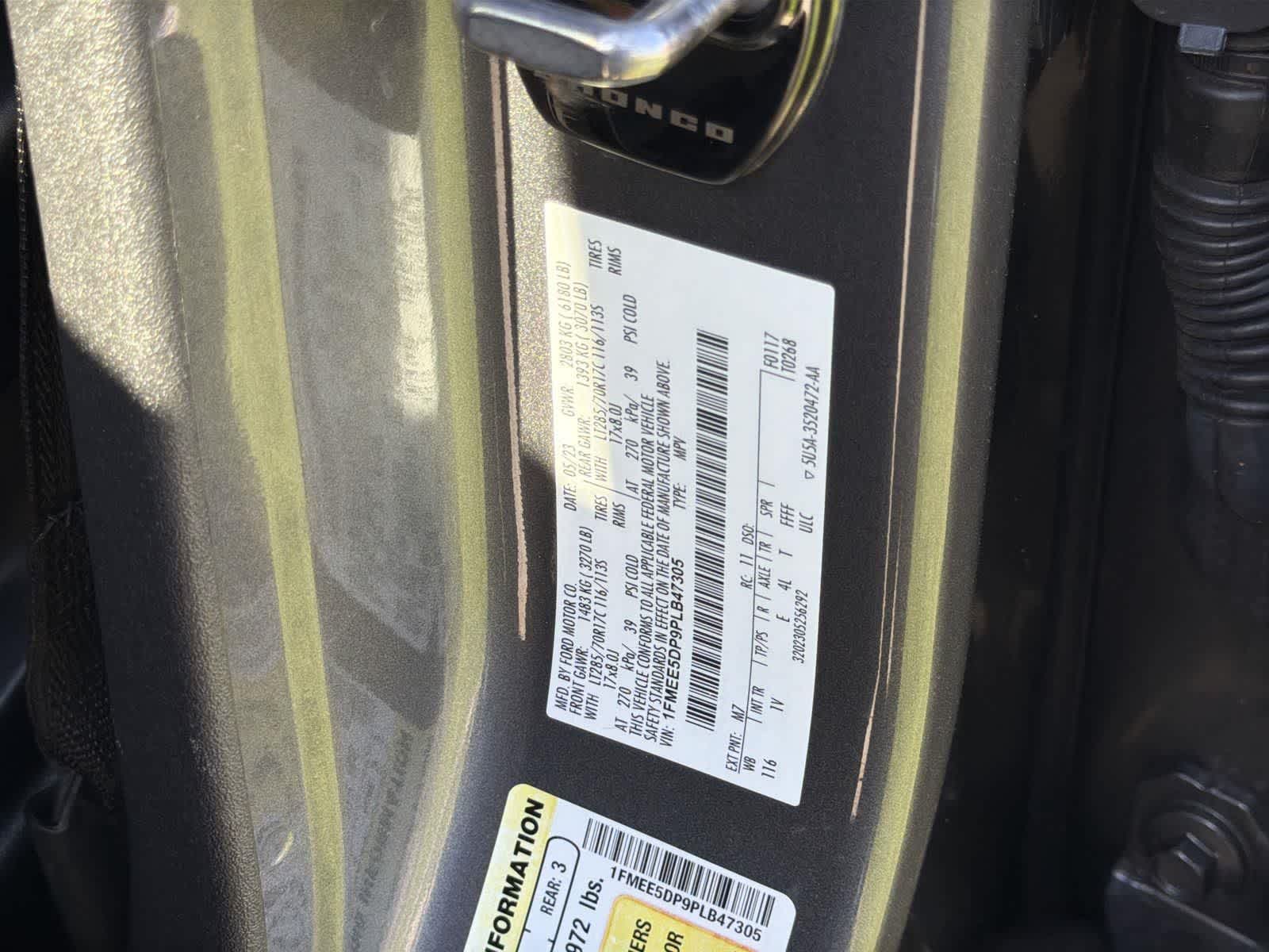 Thumbnail: 2023 Ford Bronco - 9