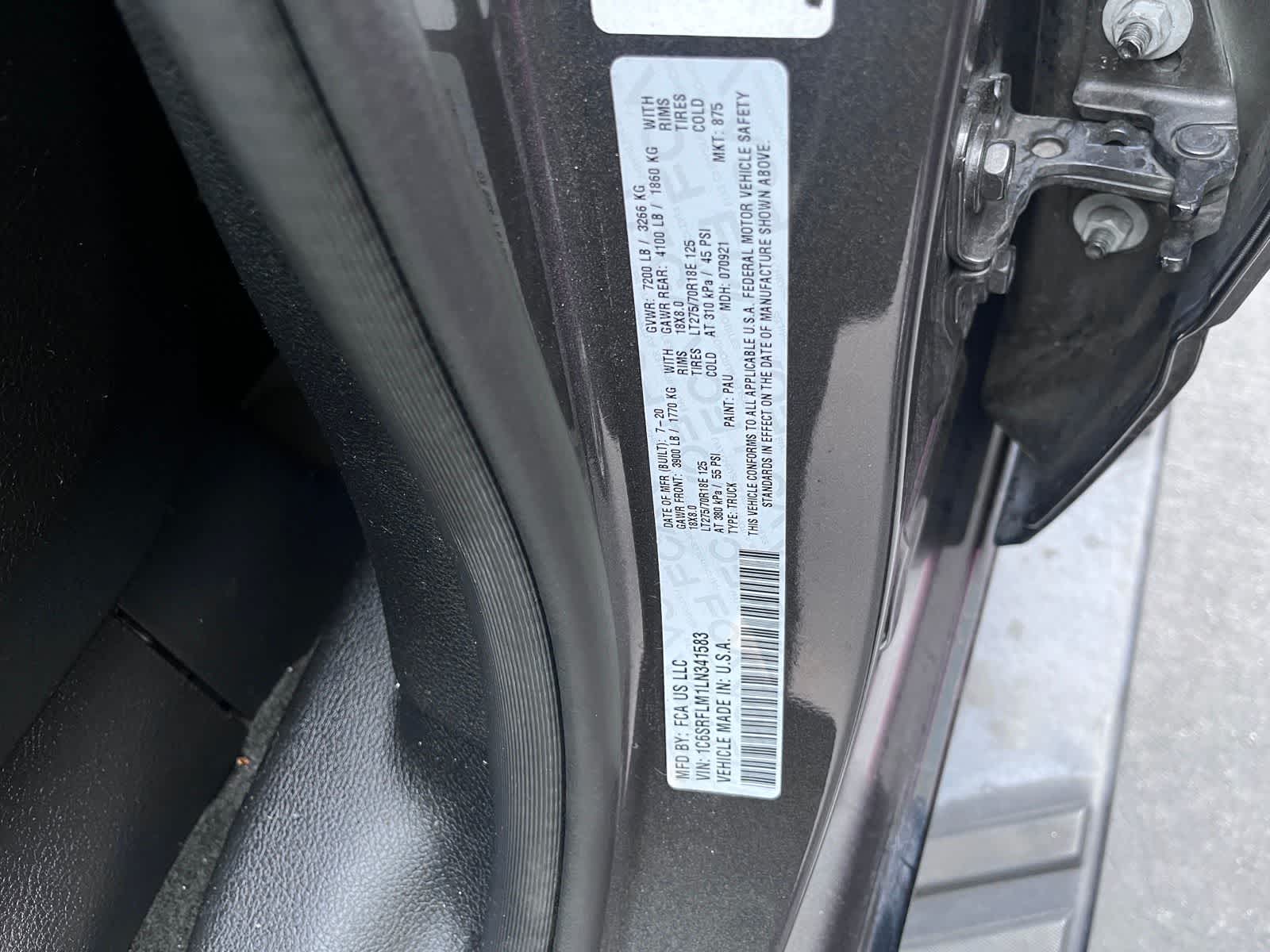 Thumbnail: 2020 RAM 1500 - 8
