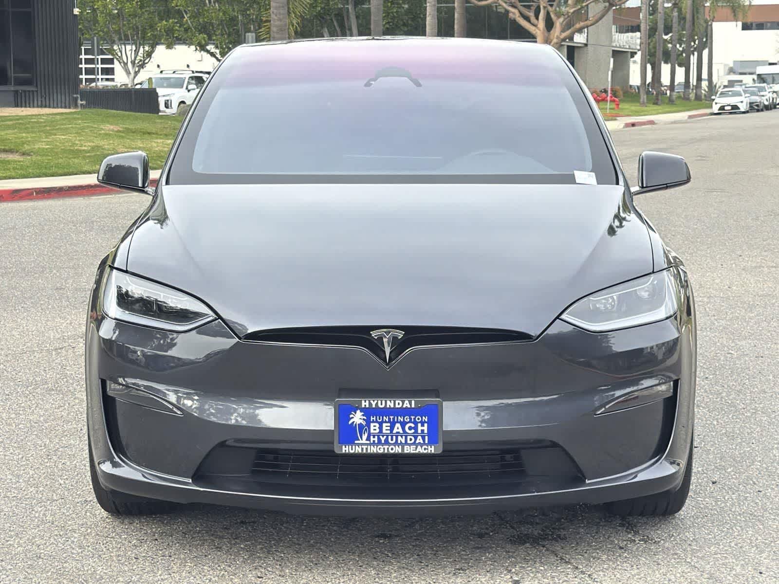 Used 2025 Tesla Model X Long Range with VIN 7SAXCAE56SF468175 for sale in Huntington Beach, CA